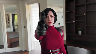 Ada Wong from Resident Evil Couldn'T Resist A difficulty Bait Relating to Suck, Eternal Fuck & Swallow Cum - Cosplay POV